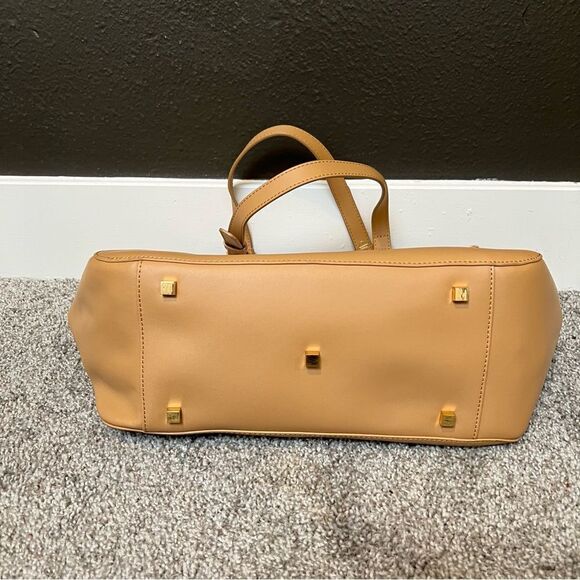 🌼 Spring Sale! 🌼 H by Halston Smooth Leather Satchel with Snake Embossed, NWT - Picture 12 of 12
